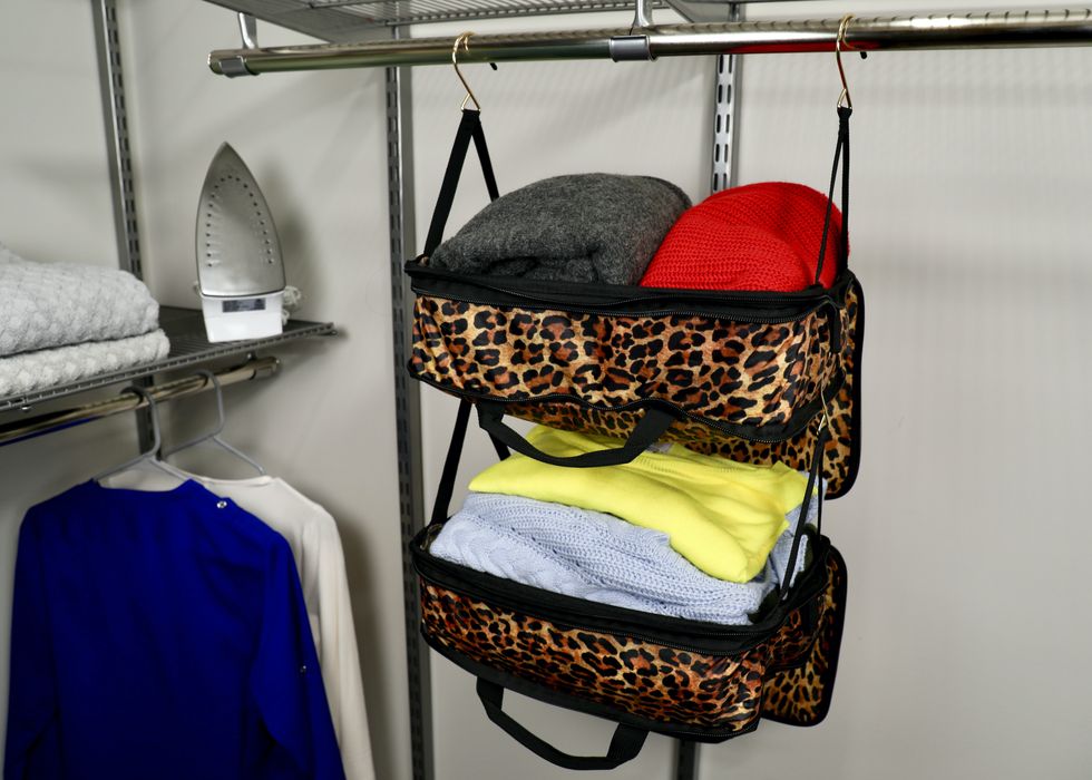 leopard packing cubes