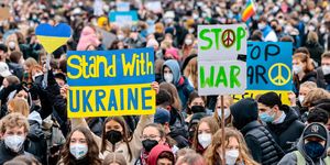 ウクライナ戦争に反対する抗議行動