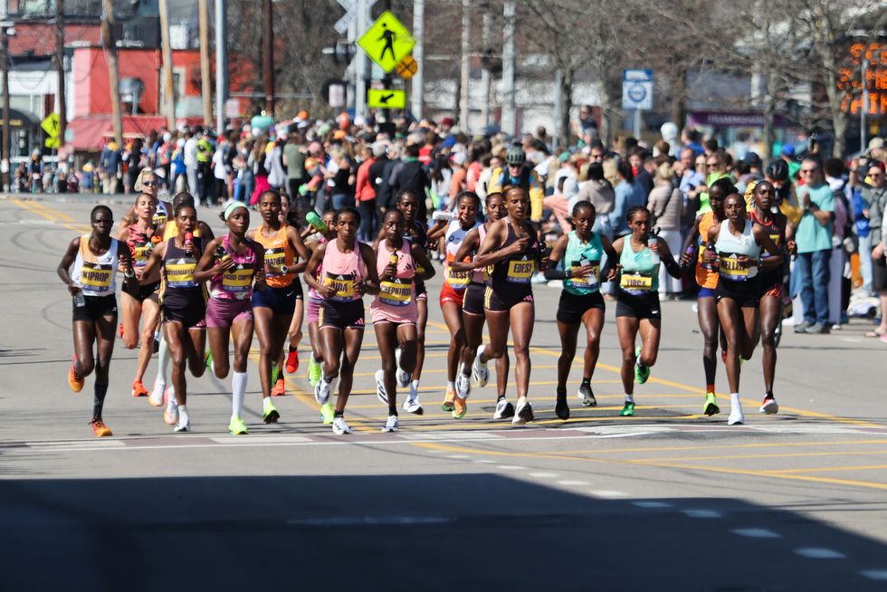 womens race boston marathon