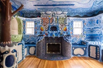 casa in stile gaudì a sacramento