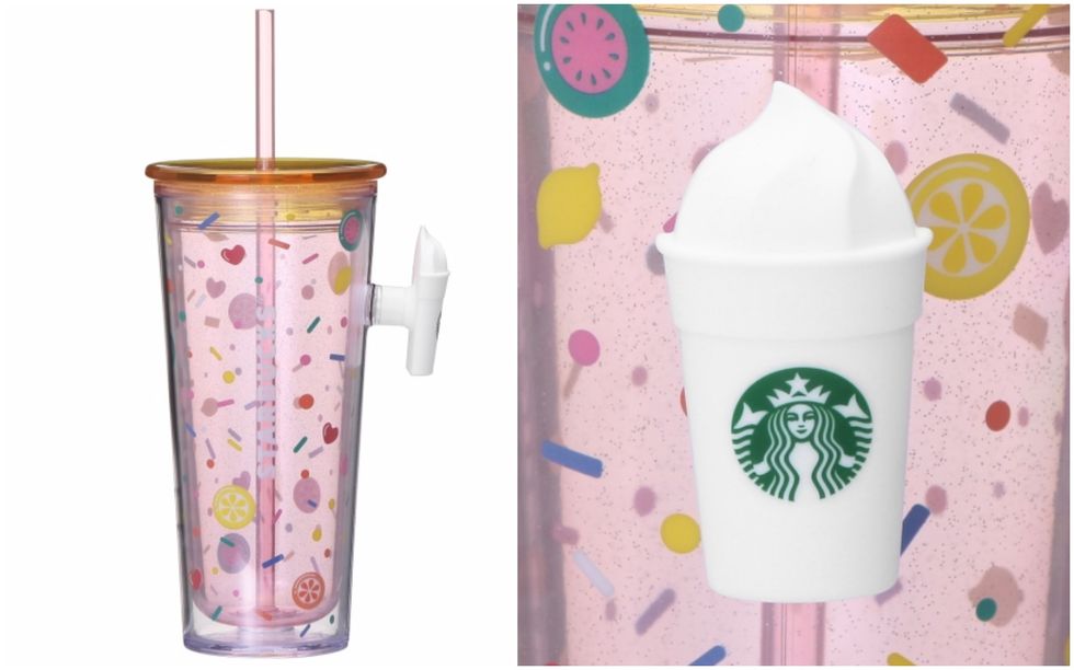 Product, Drinkware, Pink, Tableware, Plastic, Vacuum flask, Plastic bottle, Cup, Milkshake, Water bottle, 