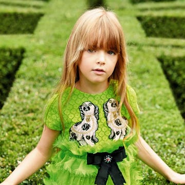 Green, Clothing, Child, Grass, Toddler, Dress, Pattern, Yellow, Pattern, Sleeve, Green, Clothing, Child, Grass, Toddler, Dress, Pattern, Yellow, Pattern, Sleeve,