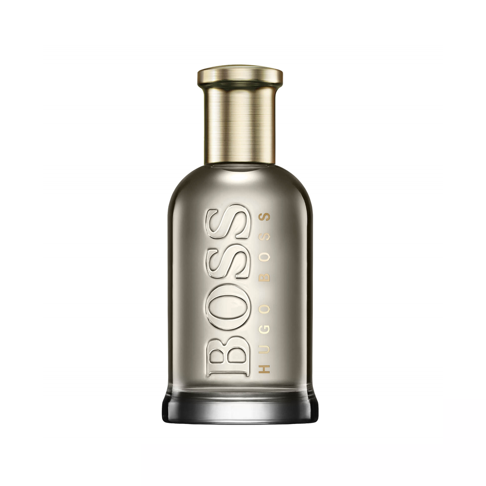 parfumflesje van hugo boss