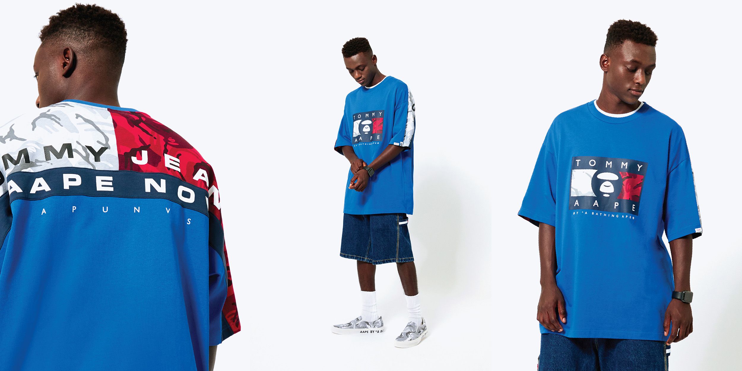AAPE BY *A BATHING APE®とTommy Jeansによる初の