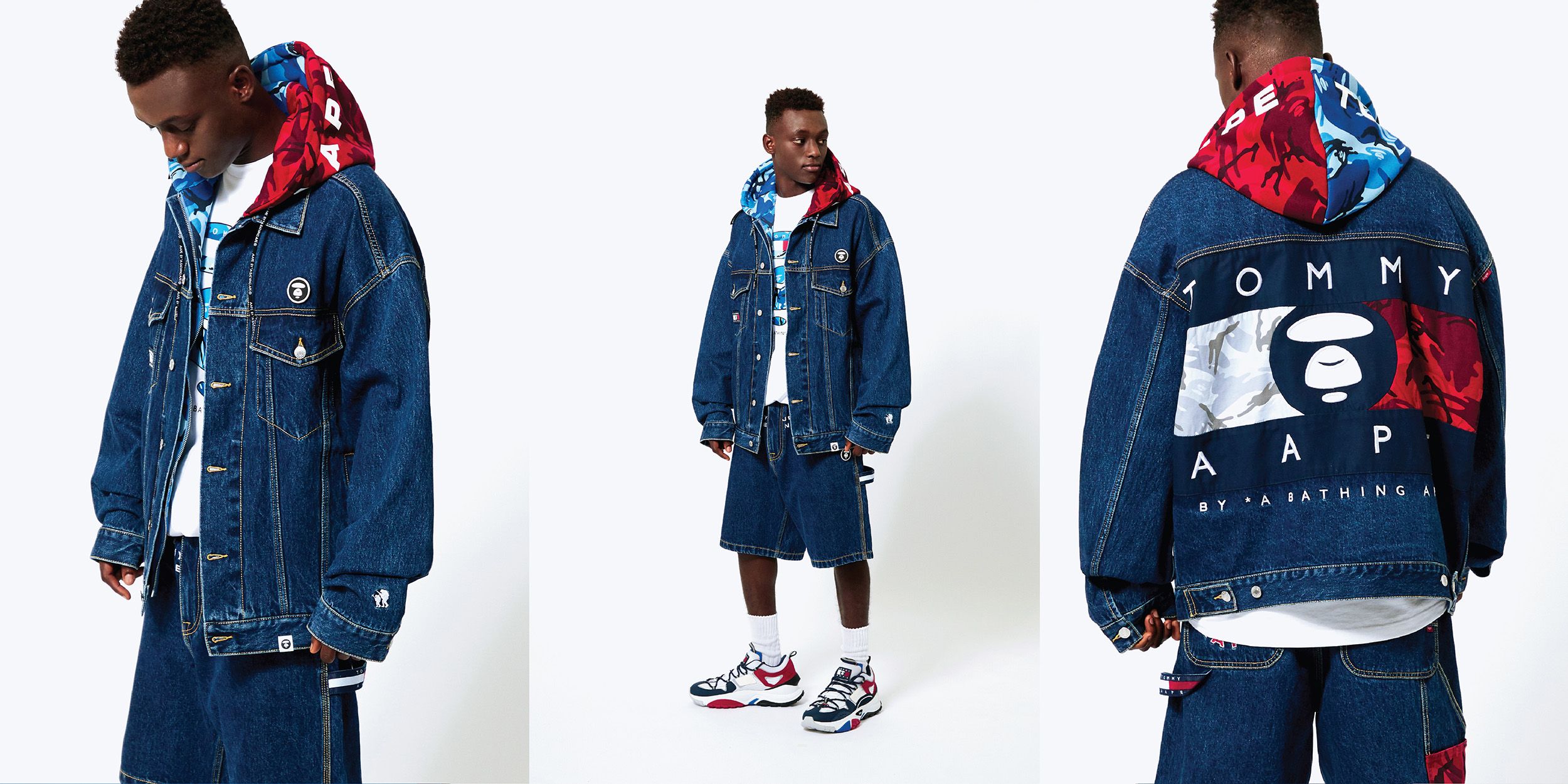 AAPE BY *A BATHING APE®とTommy Jeansによる初のコラボレーション