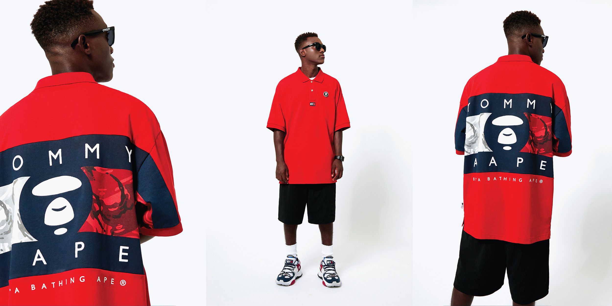 AAPE BY *A BATHING APE®とTommy Jeansによる初のコラボレーションアイテムが発売決定