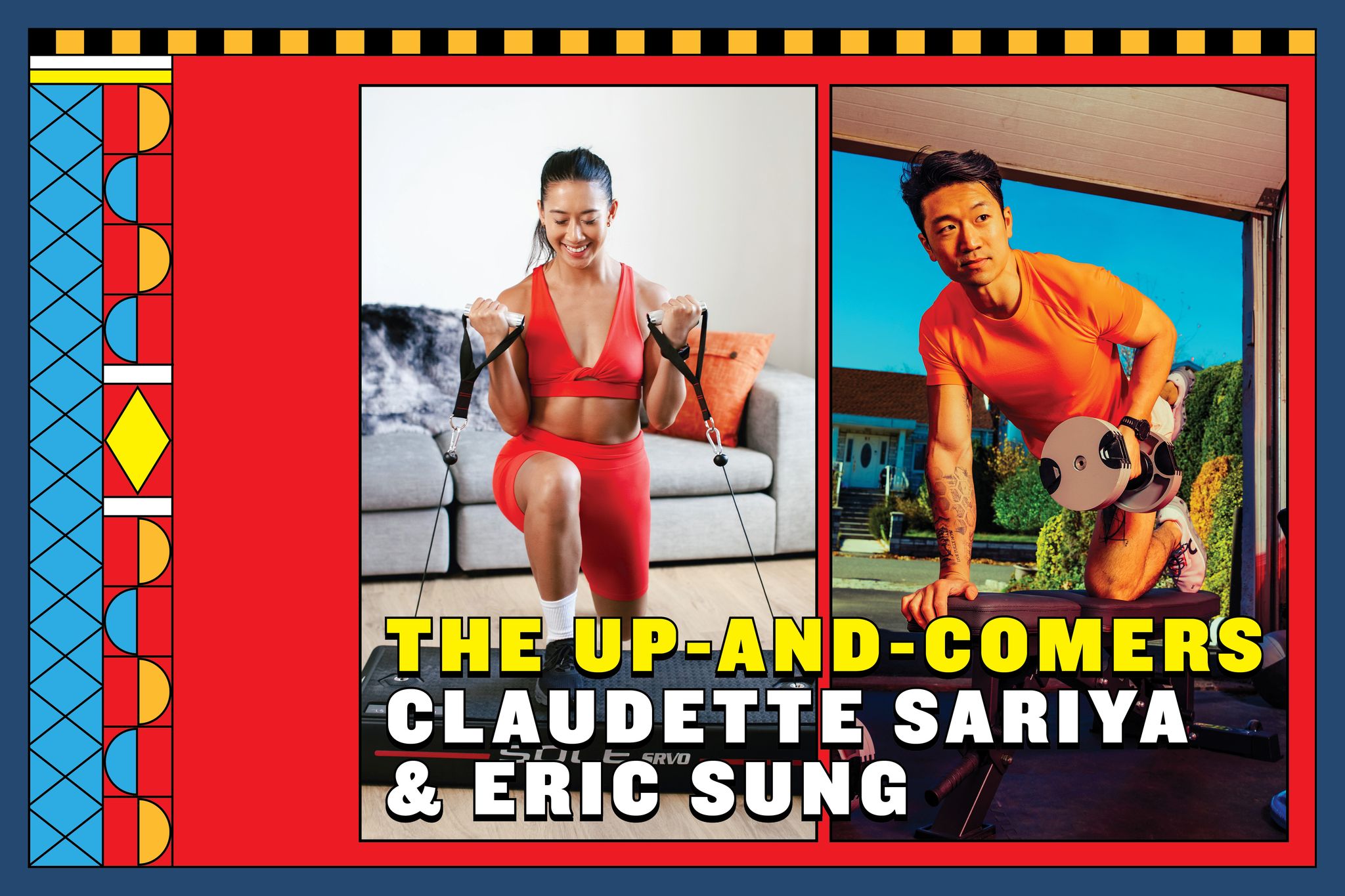 the up and comers claudette sariya and eric sung