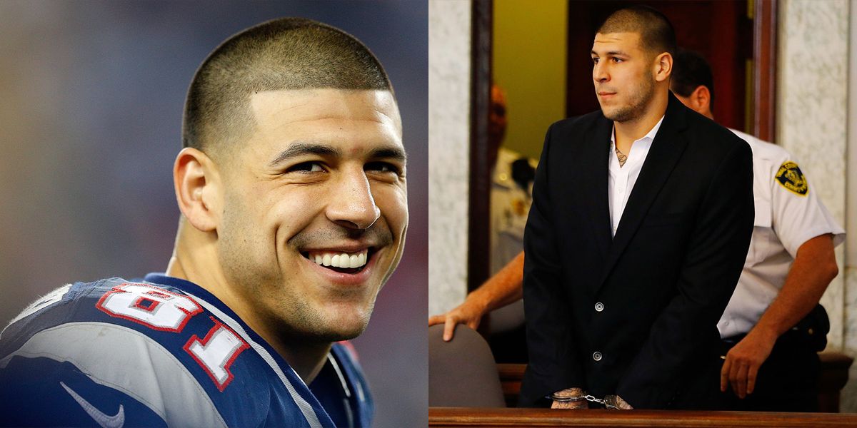 Aaron Hernandez's brother seen outside home amid suicide