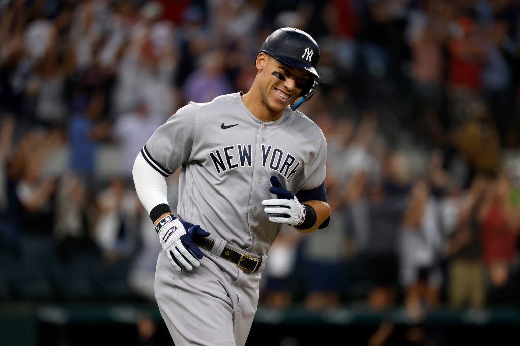 Aaron Judge Broke the American League Home Run Record. And He Ran the Bases Way Faster Than You’d Think