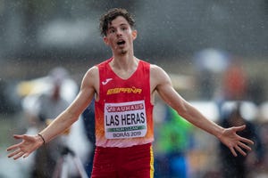 España consigue ocho medallas en el Europeo sub-20 de atletismo: Aaron Las Heras