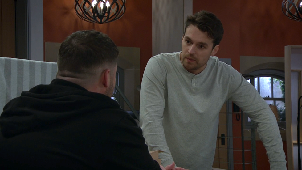 aaron dingle and mackenzie boyd, emmerdale