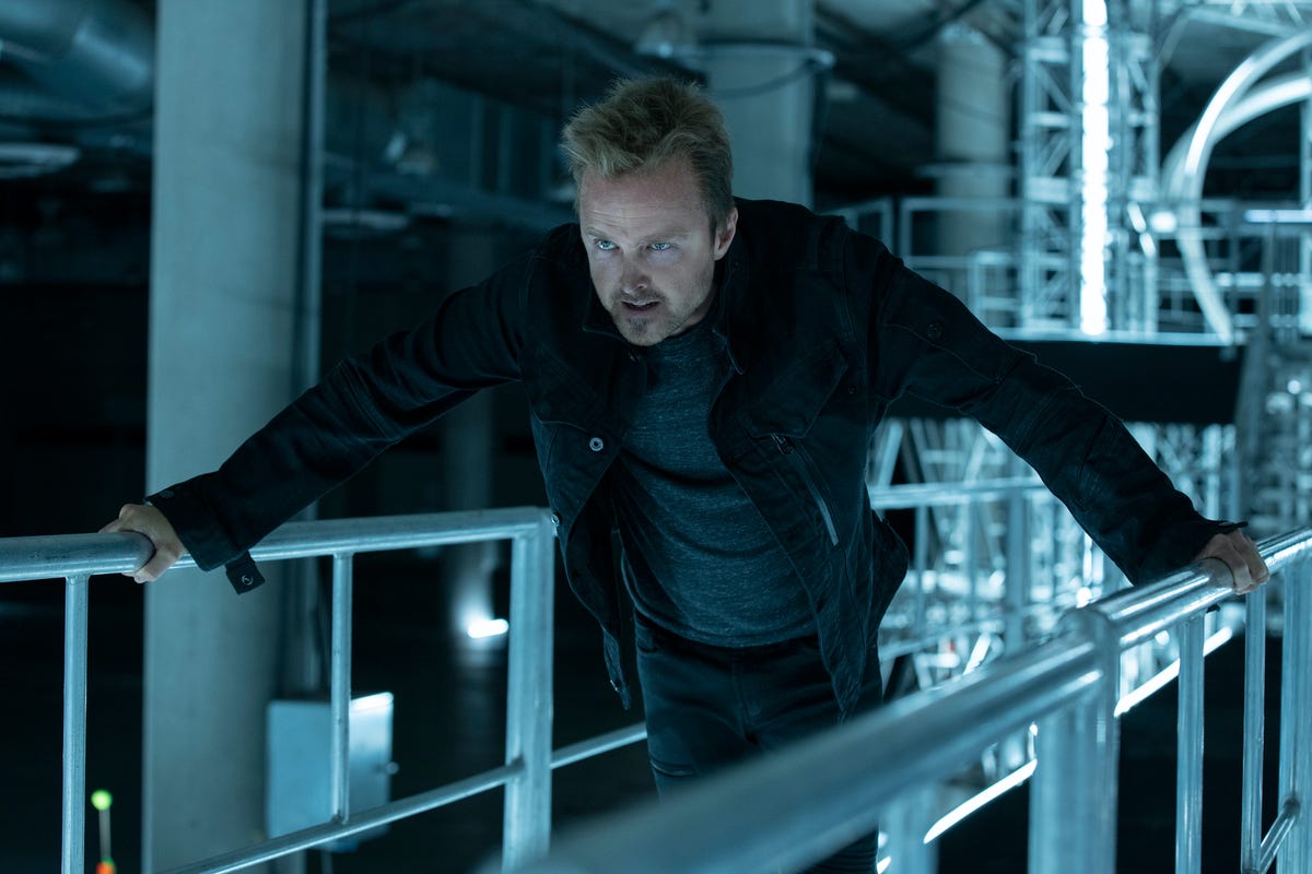 preview for Westworld season 3 trailer with Aaron Paul (HBO)