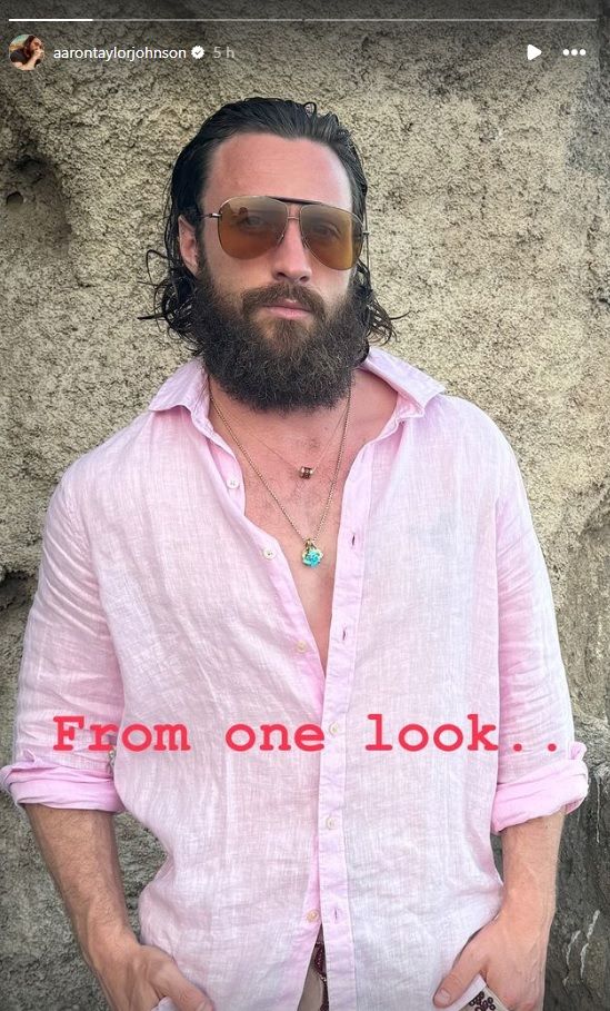 Aaron Taylor-Johnson debuts dramatic hair transformation