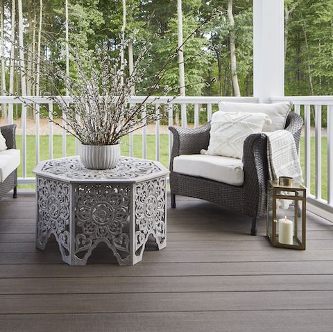 a composite decking from timbertech