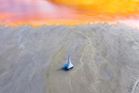 toxic lake in bosnia abandoned places