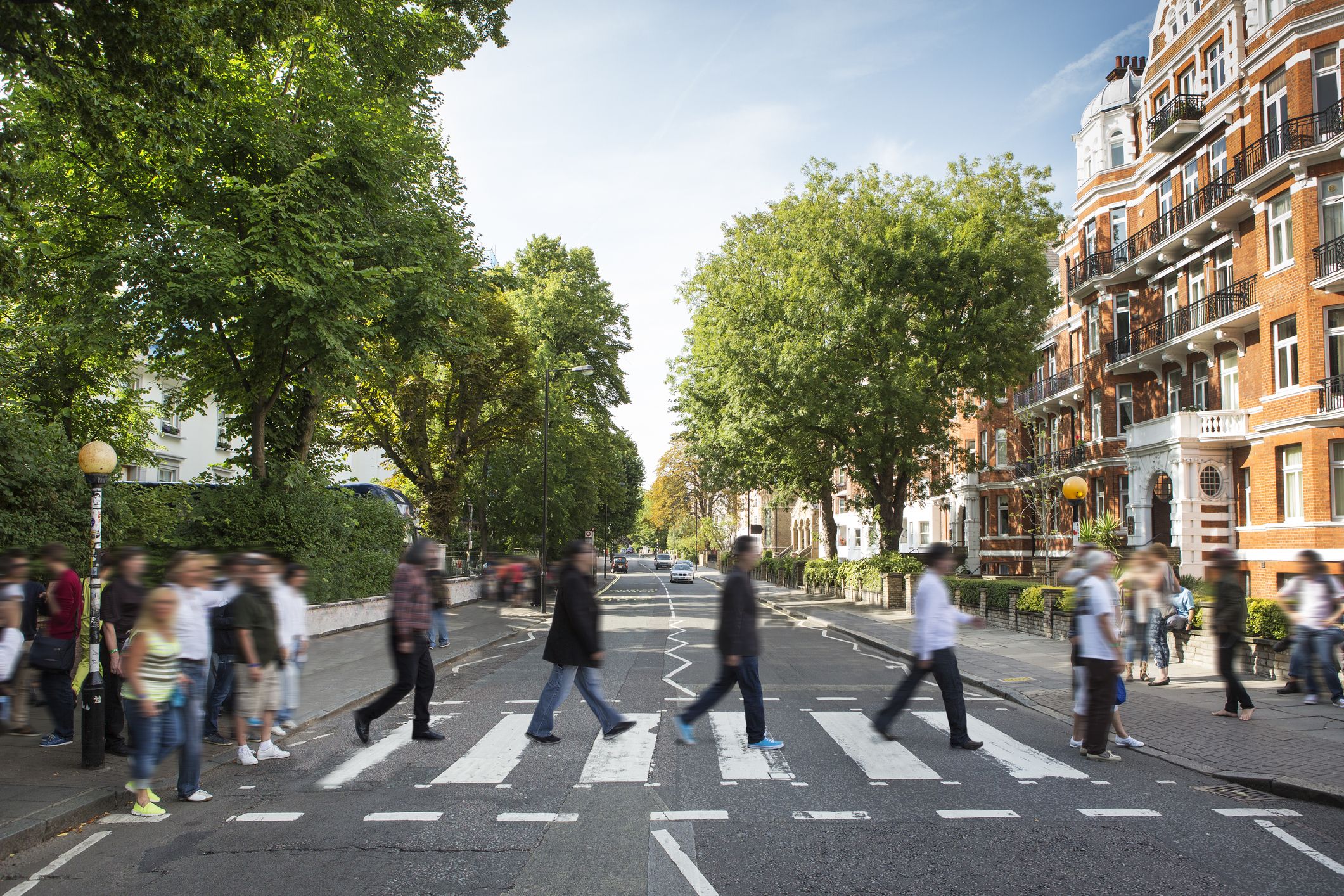 Abbey Road zebra crossing repainted in coronavirus lockdown, The Beatles