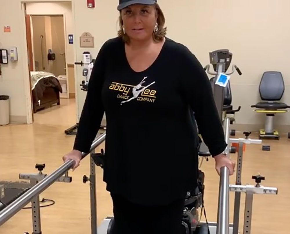 Abby Lee Miller marks four years since the last time she walked