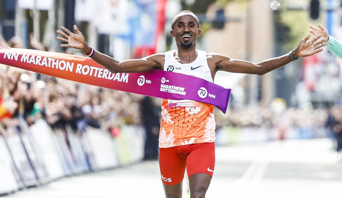 abddi nageeye wint marathon rotterdam 2024