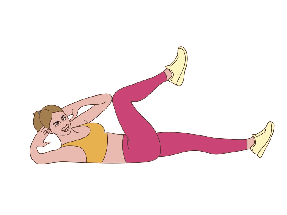 12 simples ejercicios para aplanar el vientre que puedes hacer en casa   Ejercicios para la barriga, Ejercicios abdominales en casa, Ejercicios