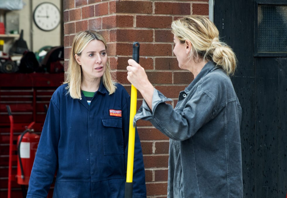 Coronation Street's Claire Sweeney explains Cassie and Abi scheme