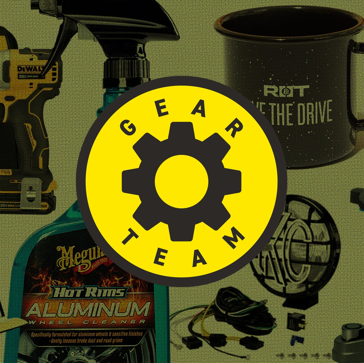 Hearst Autos Gear Team badge logo hearst autos gear team badge logo