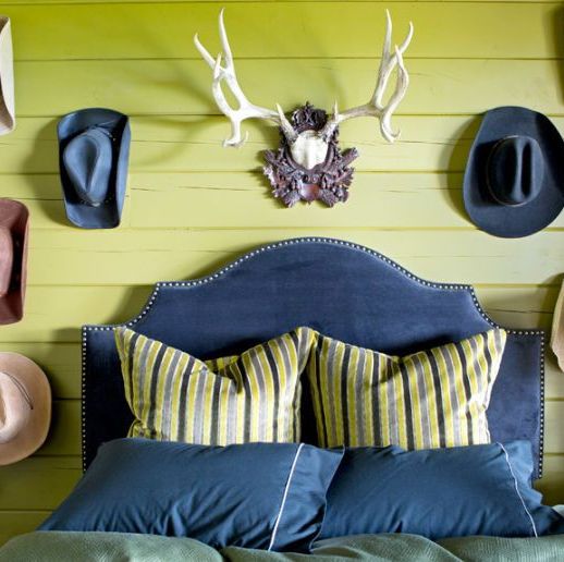 above bed decor brian patrick flynn resin taxidermy hats