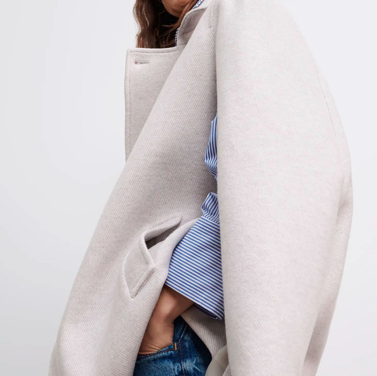celestial Empírico delincuencia El abrigo capa de Zara más elegante de tendencia invierno de 2021