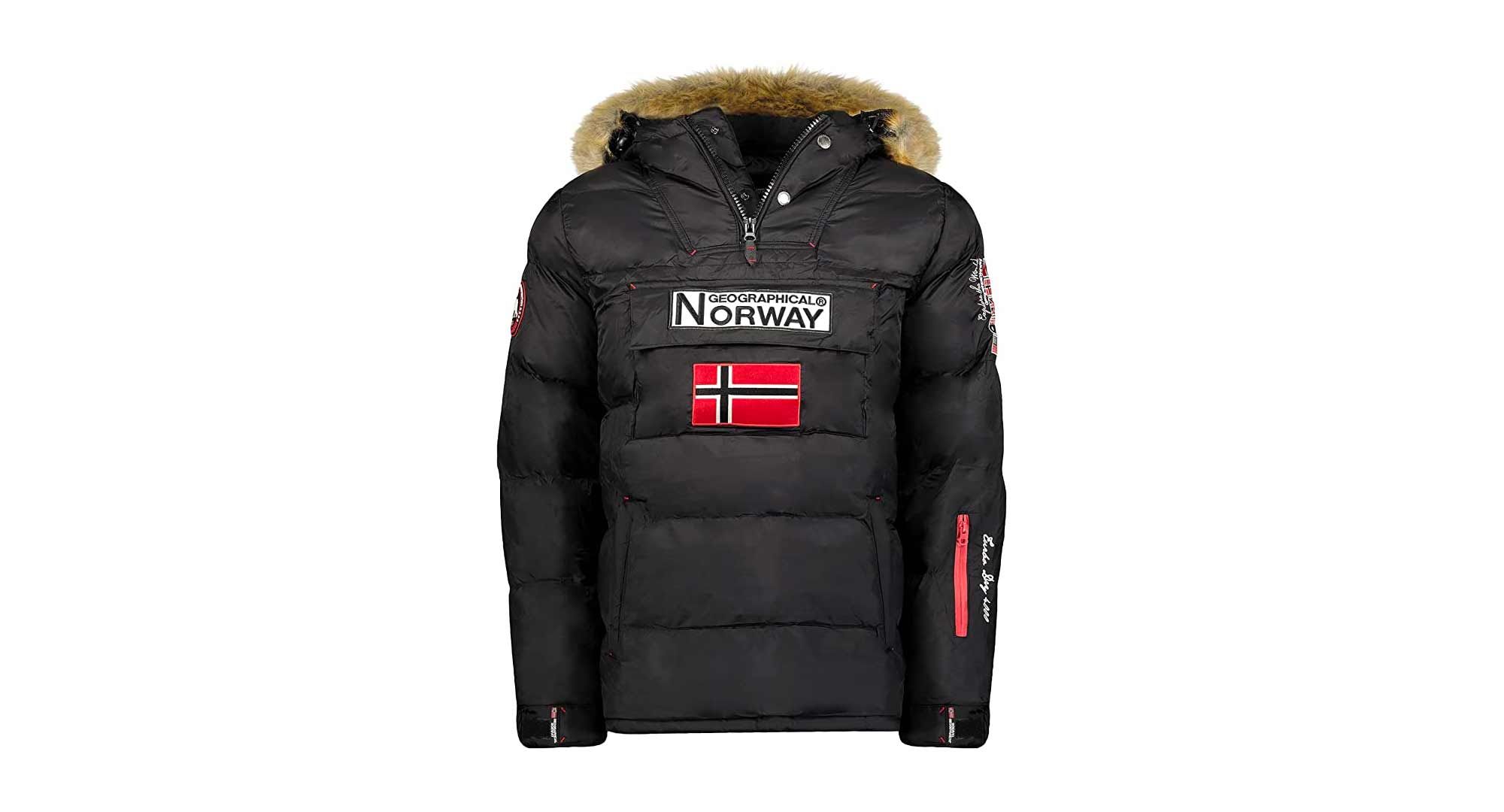 chaqueta Geographical Norway más vendida de Amazon