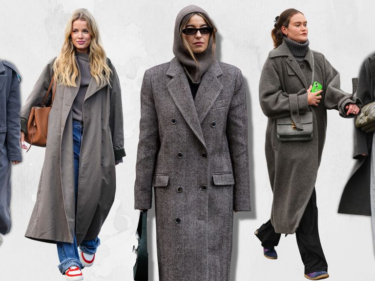 Abrigo gris, el favorito de las nórdicas que no pasa de moda