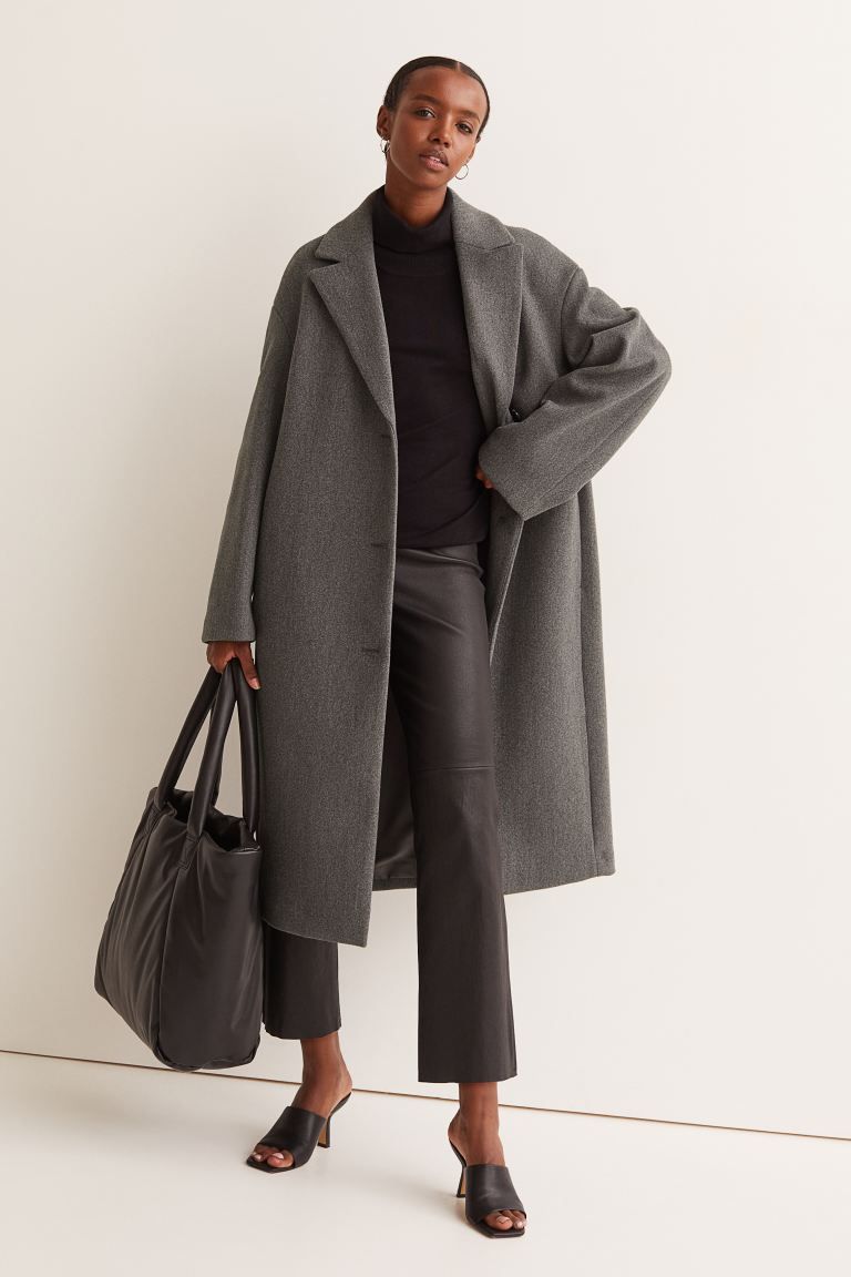 fricción Por qué no Bigote El abrigo recto de H&M más elegante de la temporada