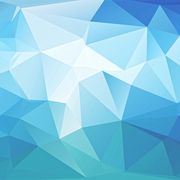 abstract blue geometric polygon background