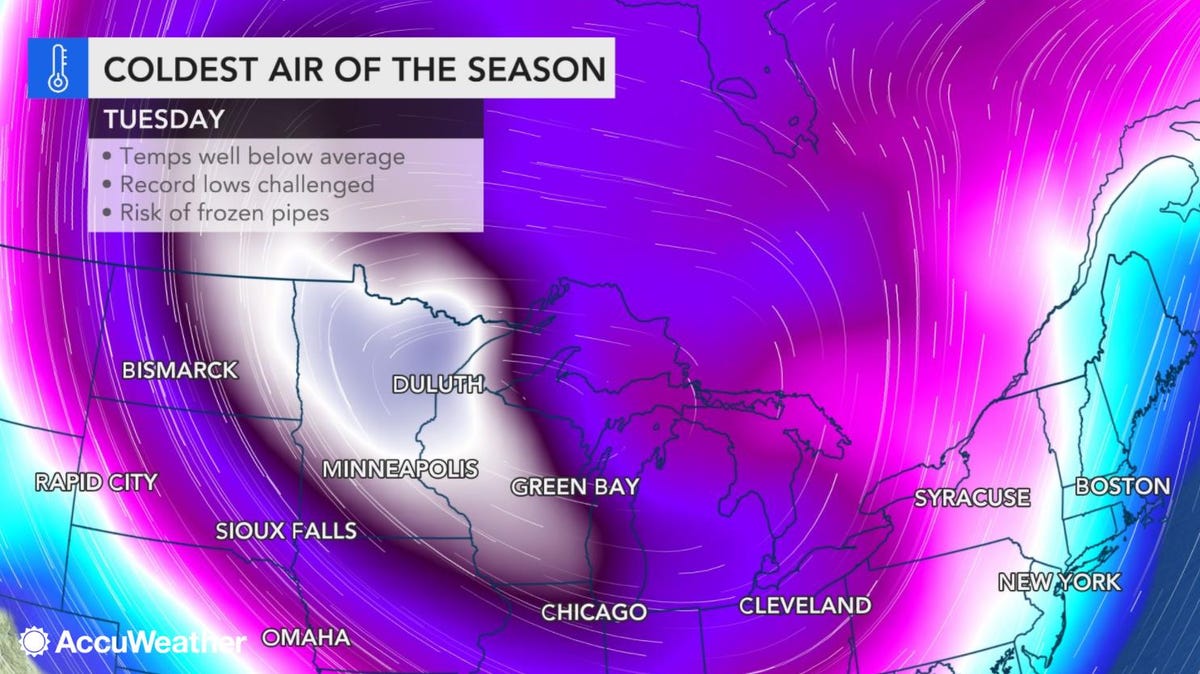 preview for The 'Old Farmer’s Almanac' Winter 2019 Forecast Says It Will be Warm and Wet