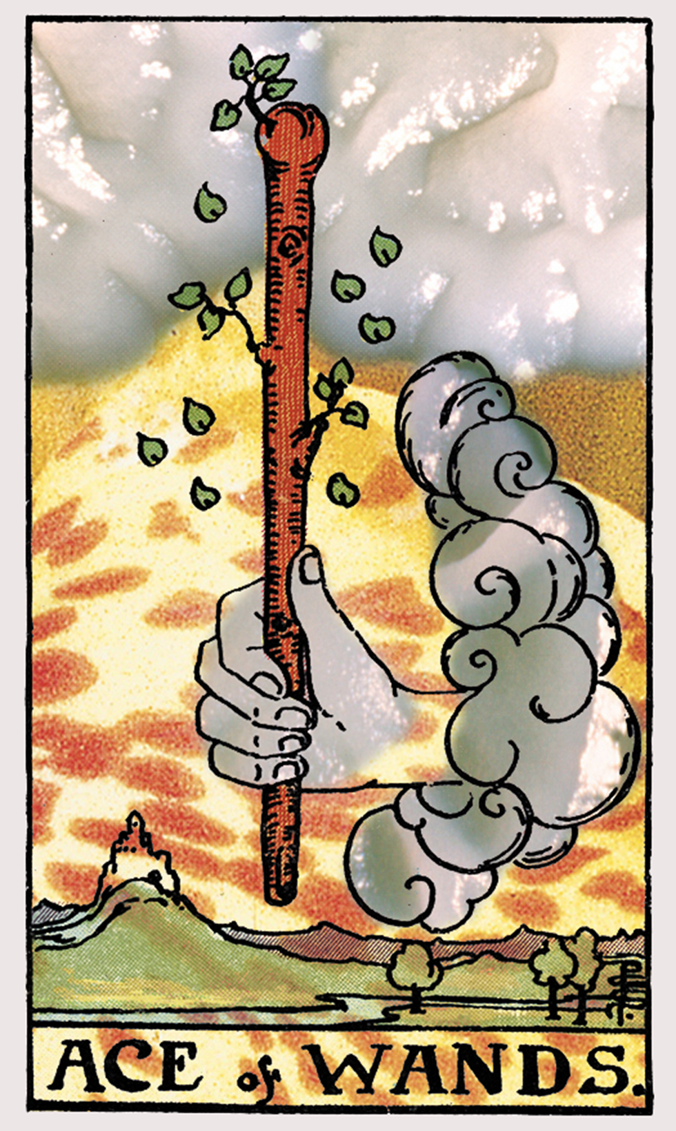 ace of wands tarot card