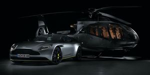 Aston Martin helicóptero
