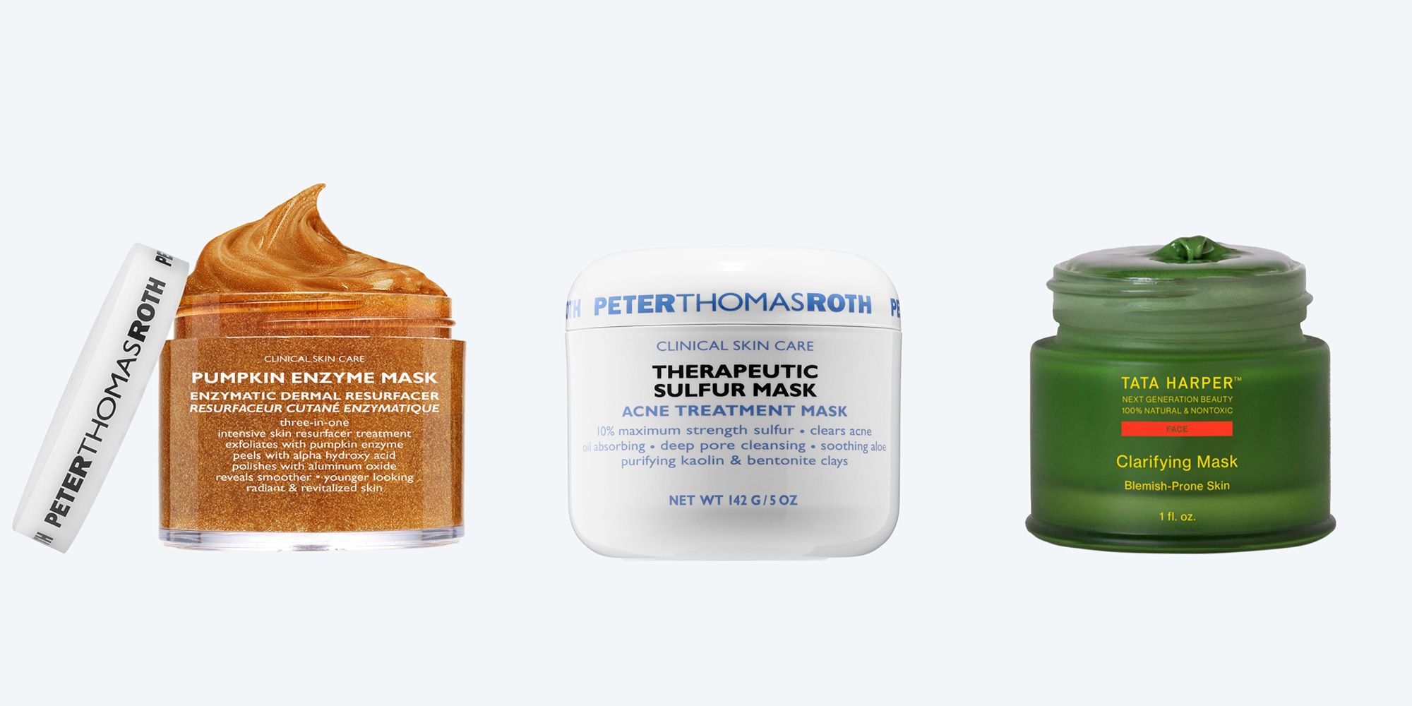 10 best face masks for acne skin