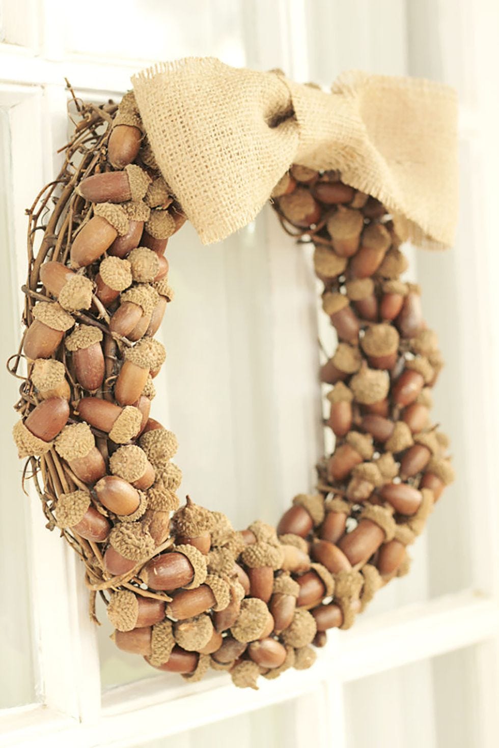 acorn wreath fall door decorations