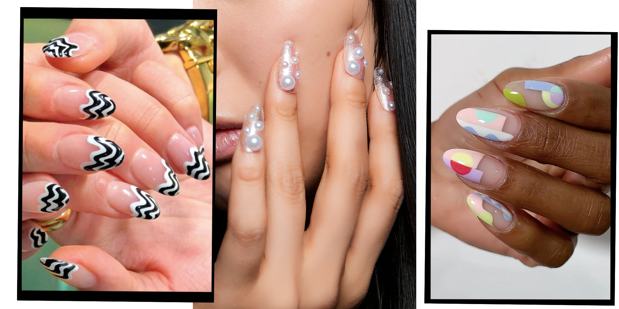 cute short square nails nail inspo baddie bold nail designs march nails  ideas acrylic spring | Nail designs, Nail art, Winter nails