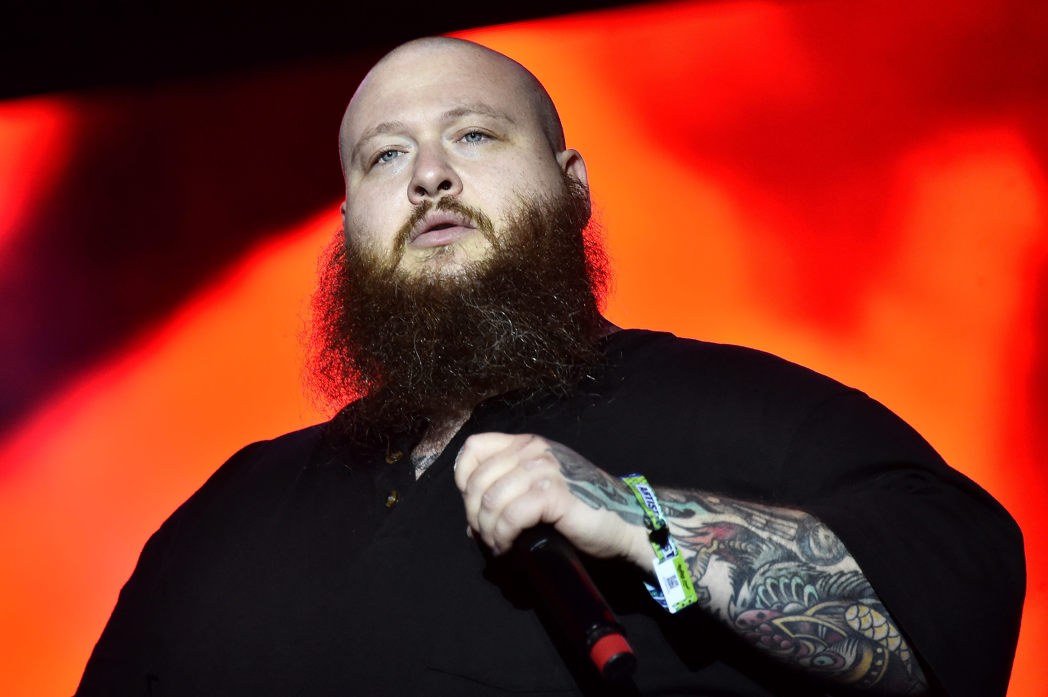 Rapper Action Bronson displays whopping 56kg weight loss