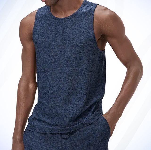 See Through Sleeveless Tank Tops For Men Casual Unique Workout Outdoor T  Shirts