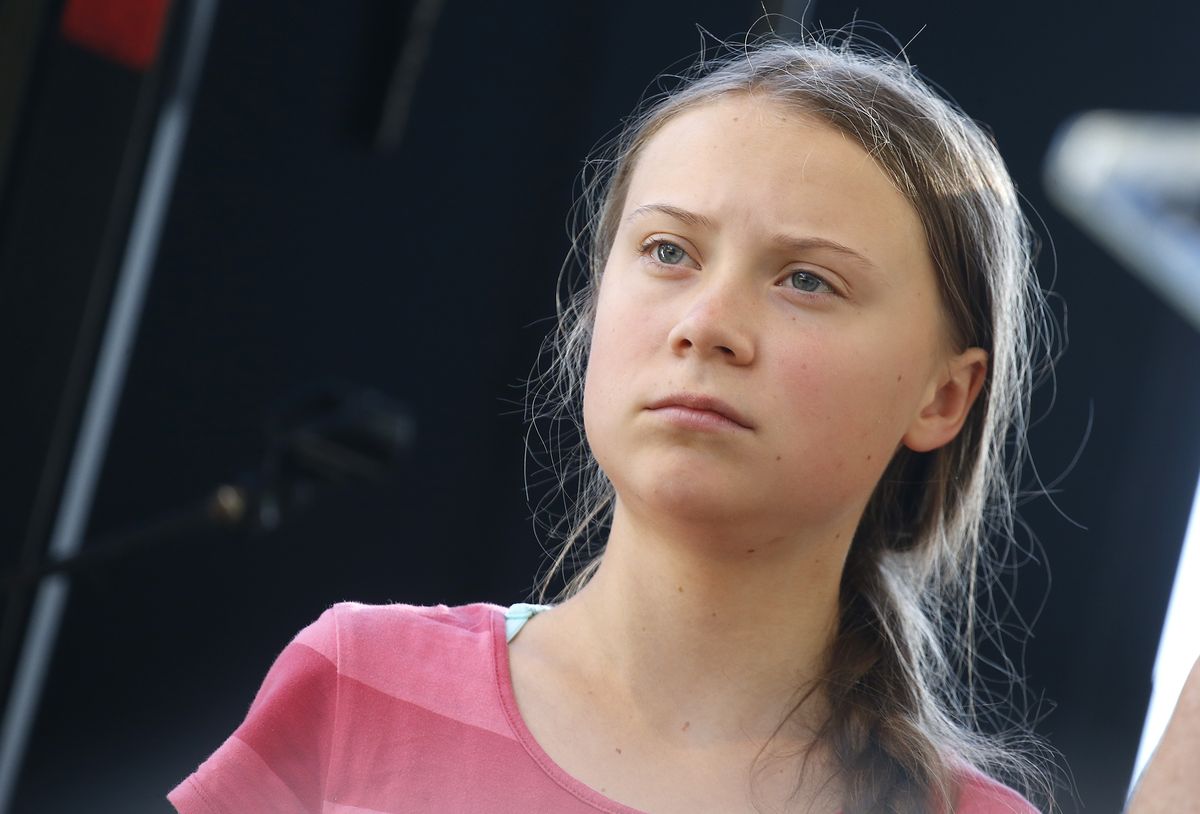 greta thunberg leads youth climate strike