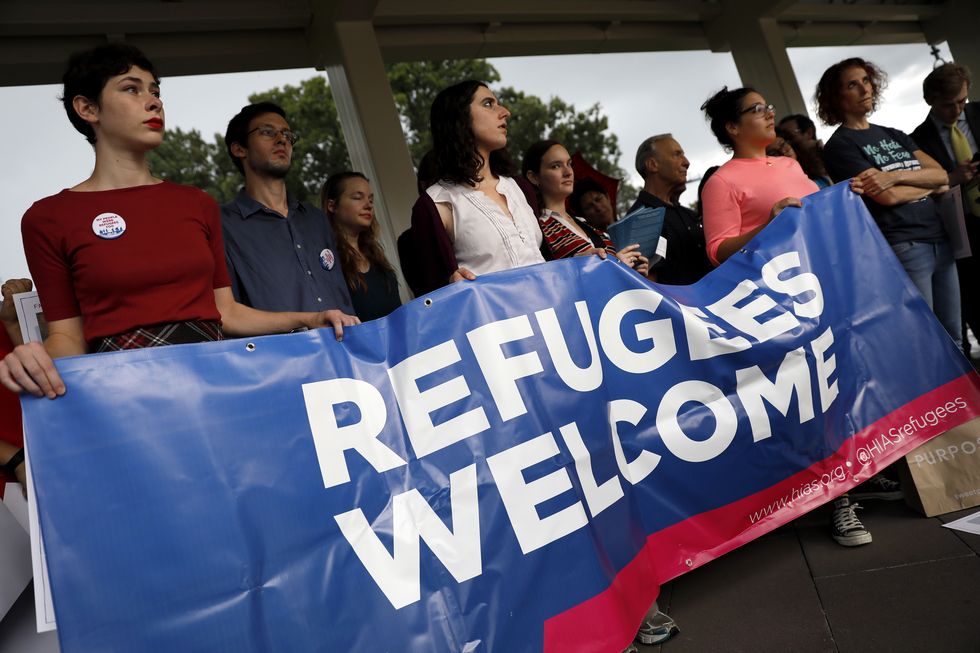 rally for refugees calls on trump to increase number of refugees to us