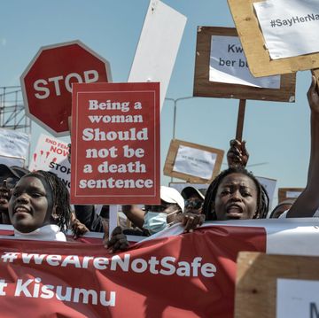 kenyan activists rally against femicide