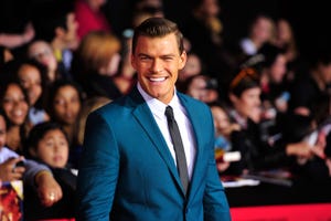 Alan Ritchson Shares a Shirtless Photo From the Set of 'Reacher