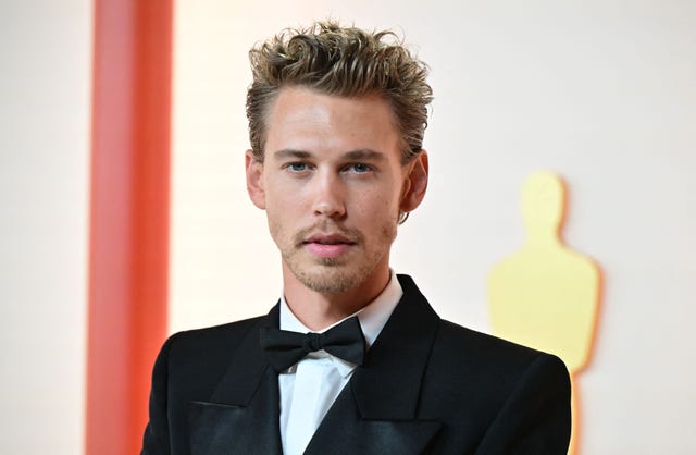 Austin Butler Rocked a Black Saint Laurent Tux at the 2023 Oscars