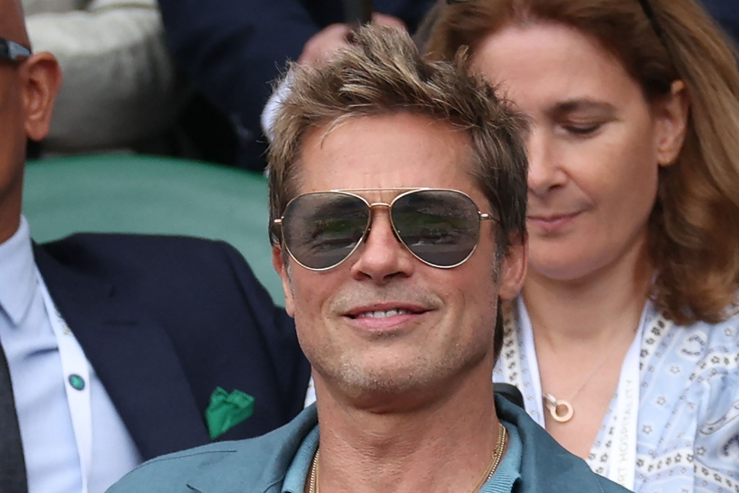 Las Fotos De Brad Pitt En Wimbledon Que Han Hecho Arder Las Redes Por ...