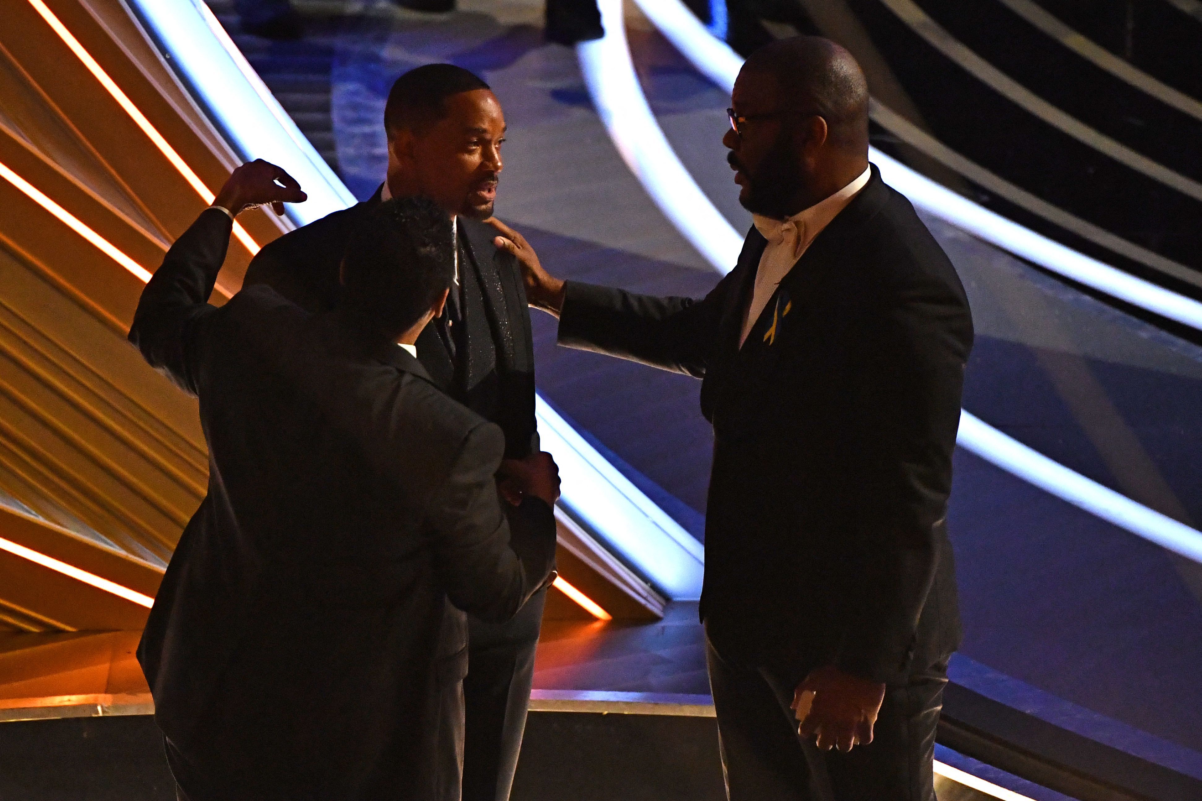 Will Smith appeared to hit Chris Rock at the Oscars.