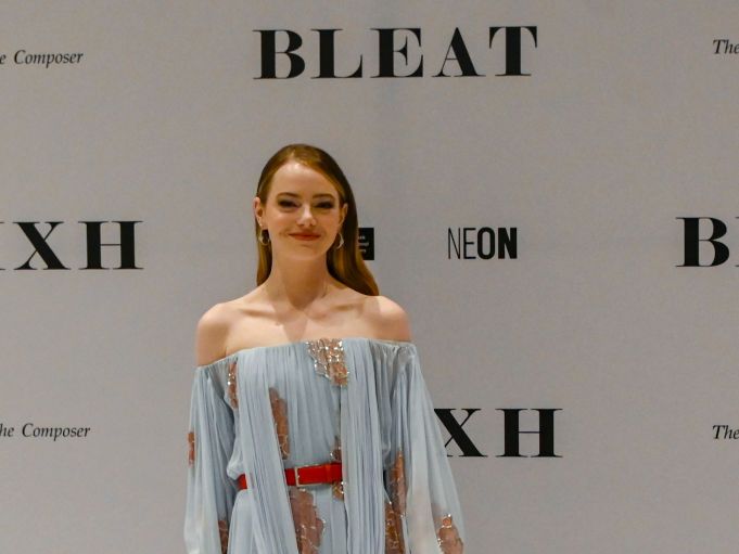 Emma Stone Wore Louis Vuitton To The 'Bleat' Athens Screening