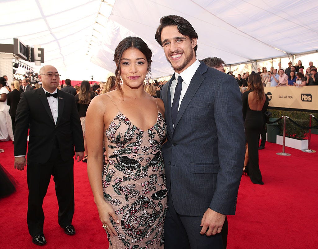 Gina Rodriguez Marries Joe LoCicero See Their Wedding Video