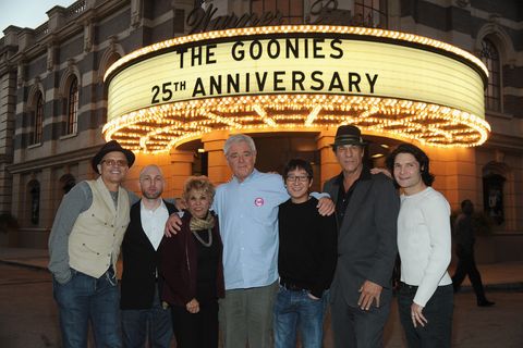 warner bros "the goonies" 25th anniversary celebration