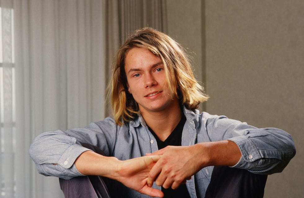 Actor River Phoenix Portrait Session